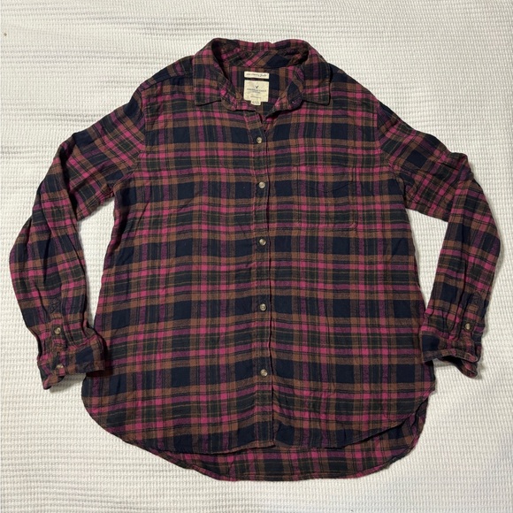 American Eagle Outfitters Tops - American Eagle Outfitters Plaid Shirt